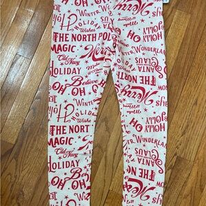 Old Navy Womens Printed Waffle Pajama Legging 
NWT
Size Medium
Holiday print